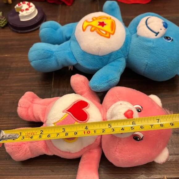 Lot of 2 Stuffed Care Bears from 2002 Champ and Lots of Love - Picture 5 of 6